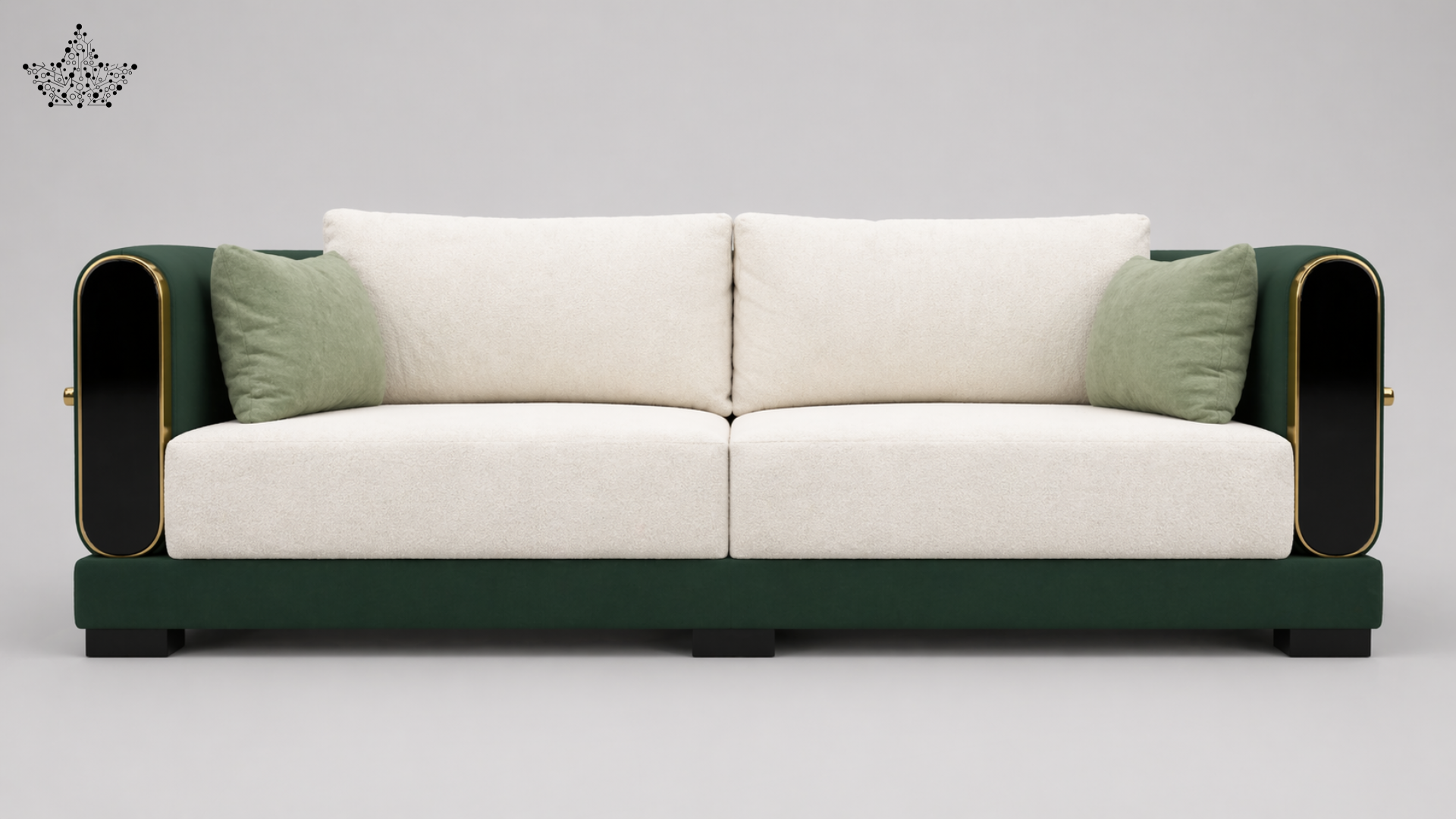 Green Lam Sofa