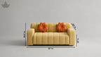 Zudiac Cream Sofa