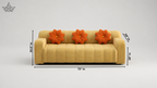 Zudiac Cream Sofa
