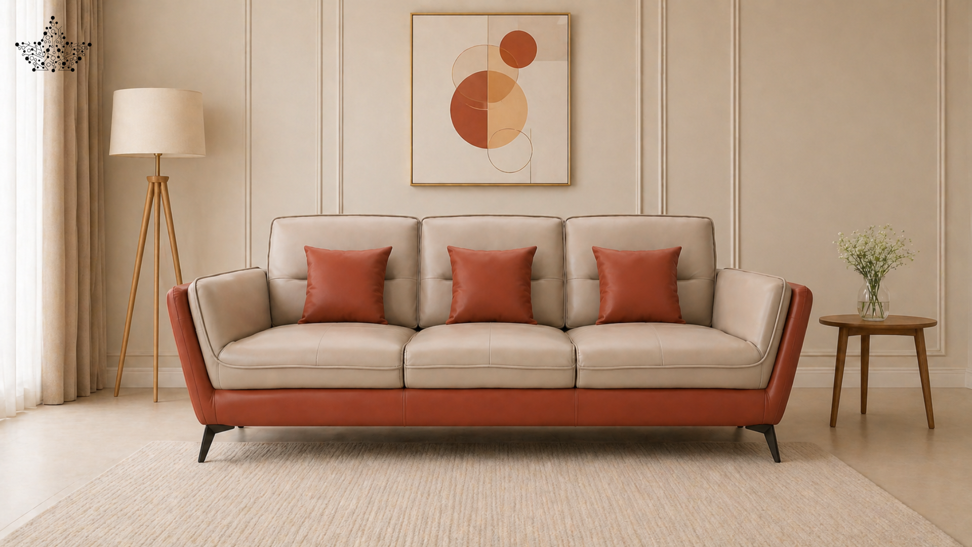 Amber Grid Sofa
