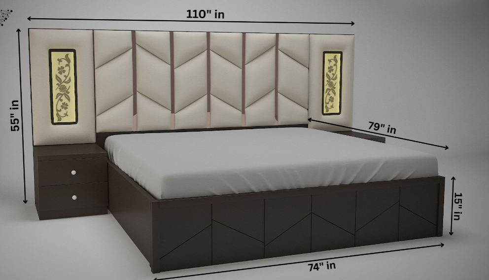 SS Gloss Bed