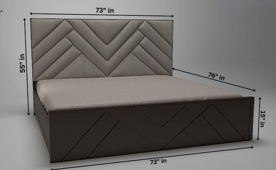 M Cushion Bed | Ardas Interior