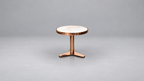 Orbit Rose Gold Center Table Set – Set of 3