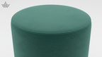 Emerald Velvet Stool