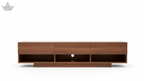 Minimalist Solid Wood TV Console (6 ft)