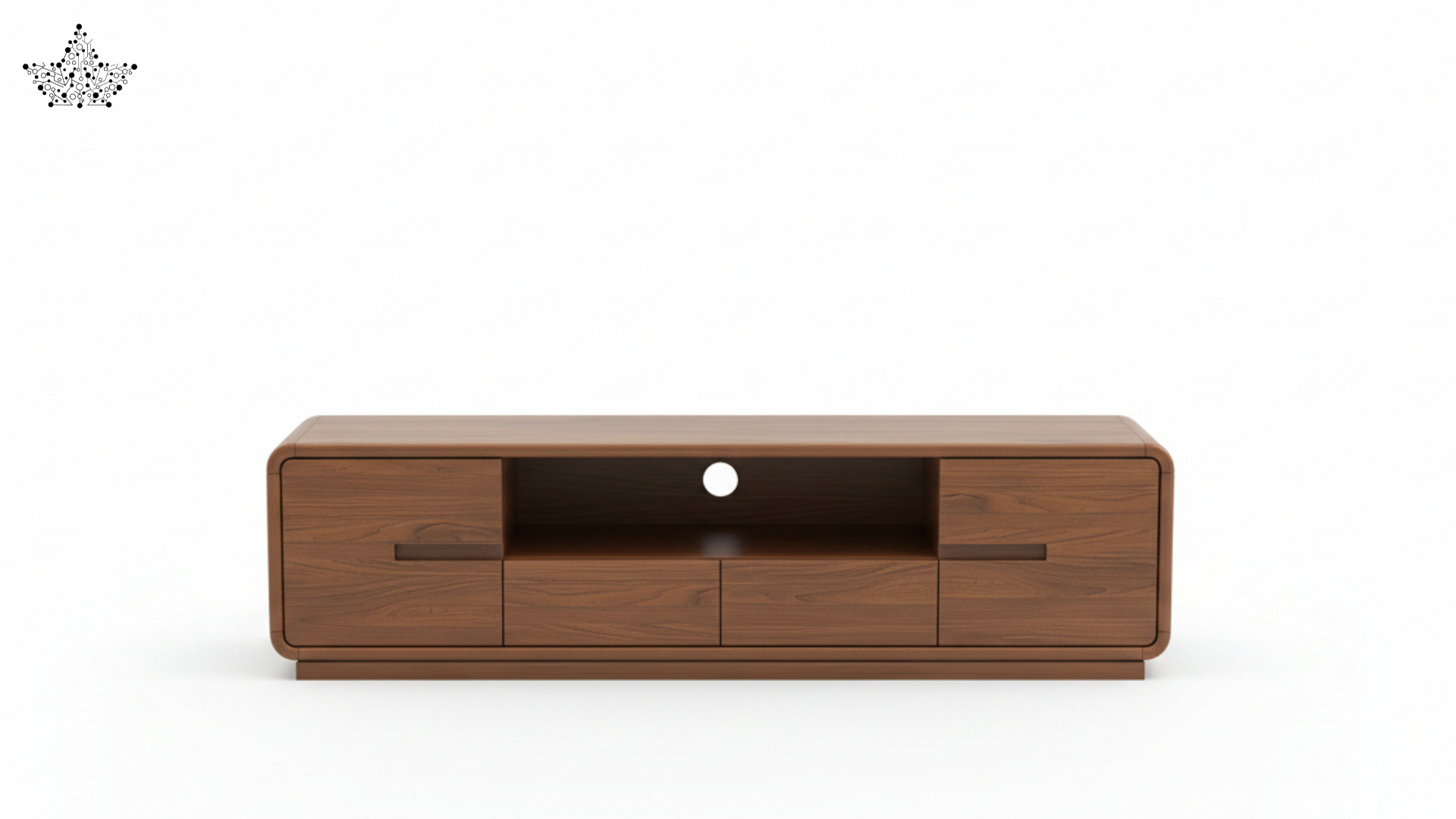 Walnut TV Unit