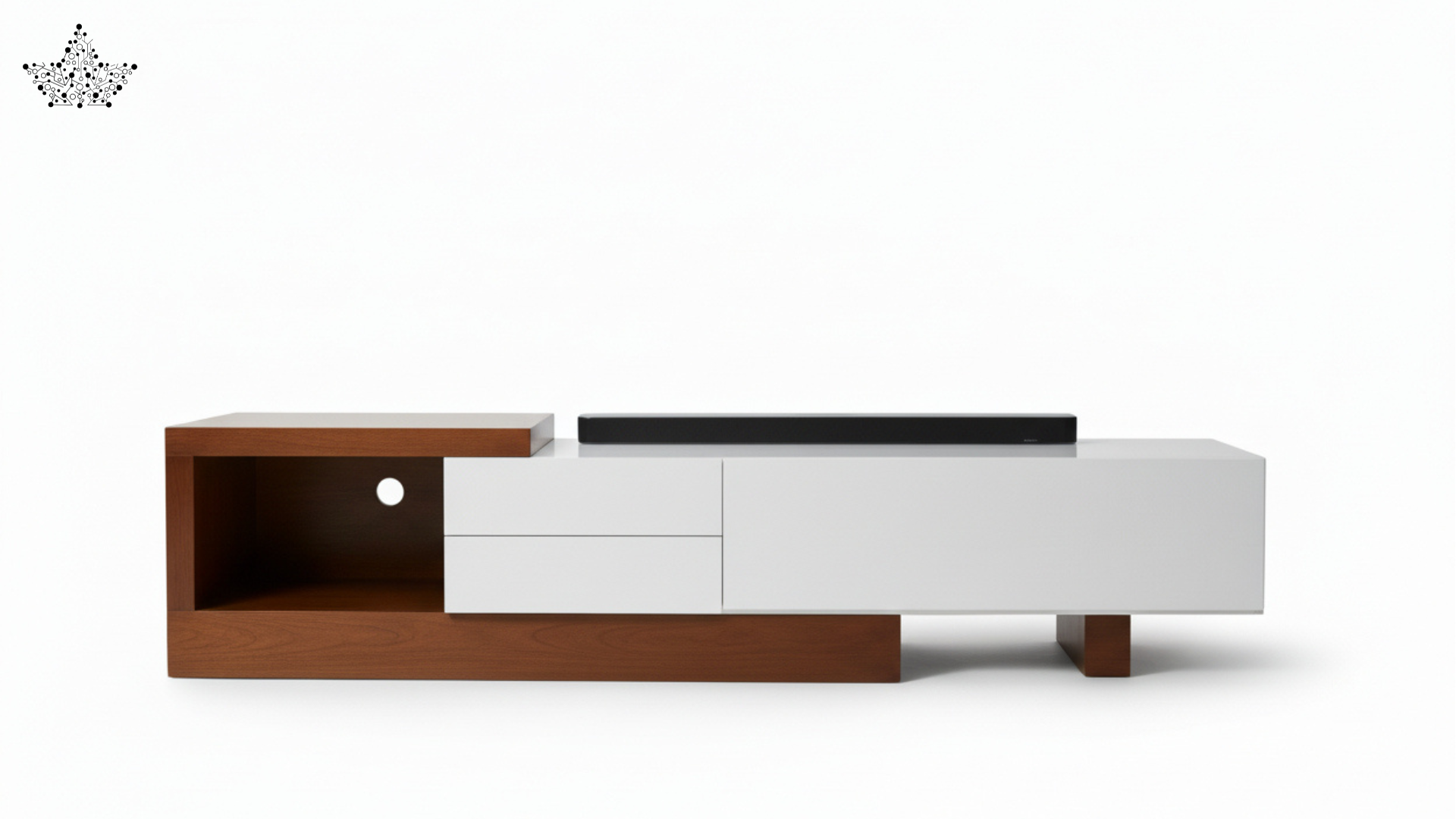 Tri-Tone TV Unit(6.5 feet)