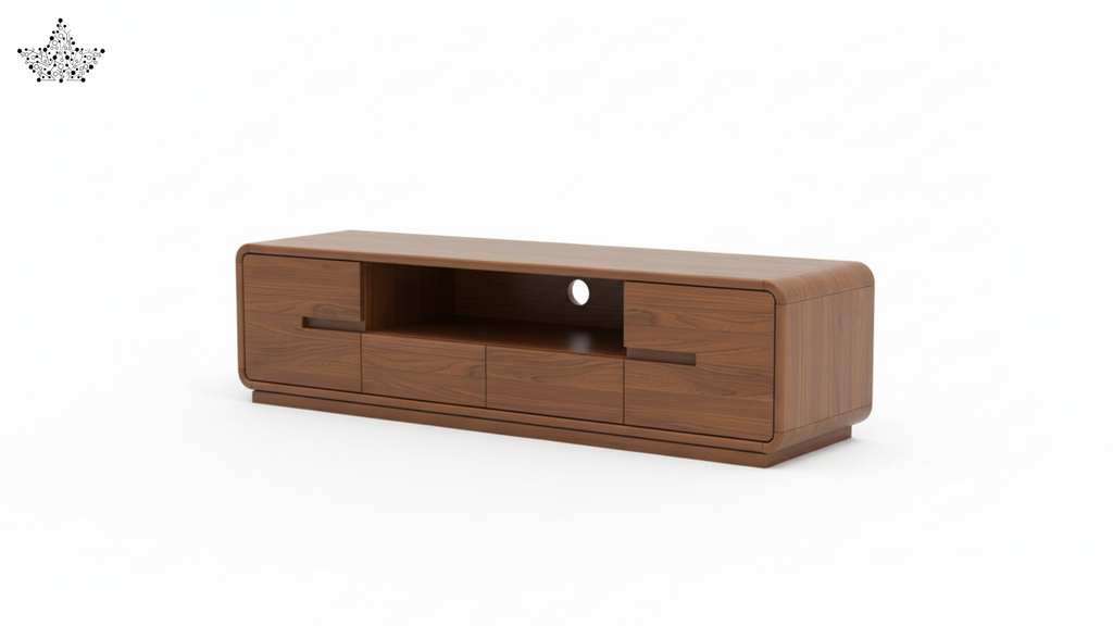Walnut TV Unit