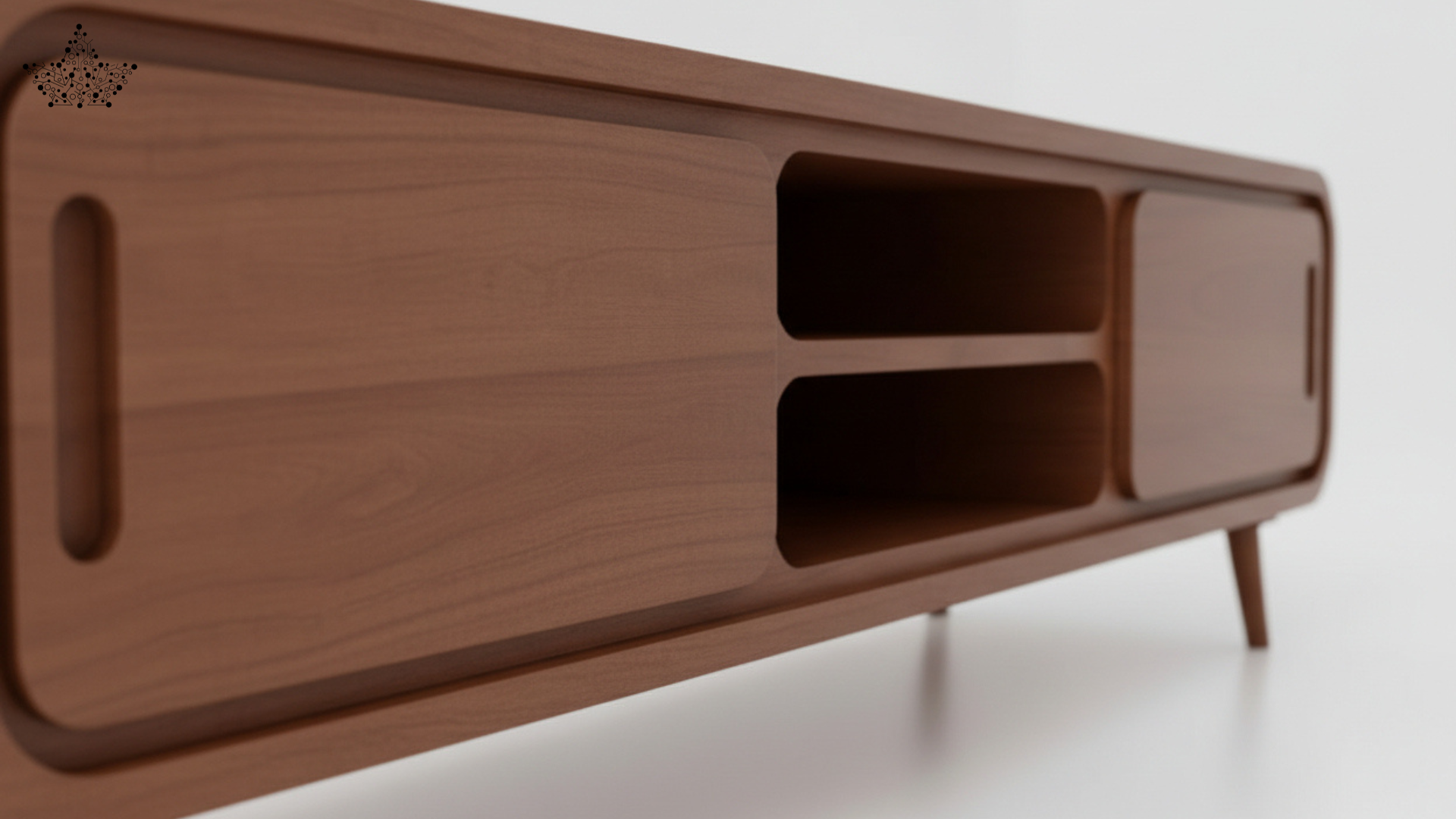 Mid-Century TV Unit (5 ft.)