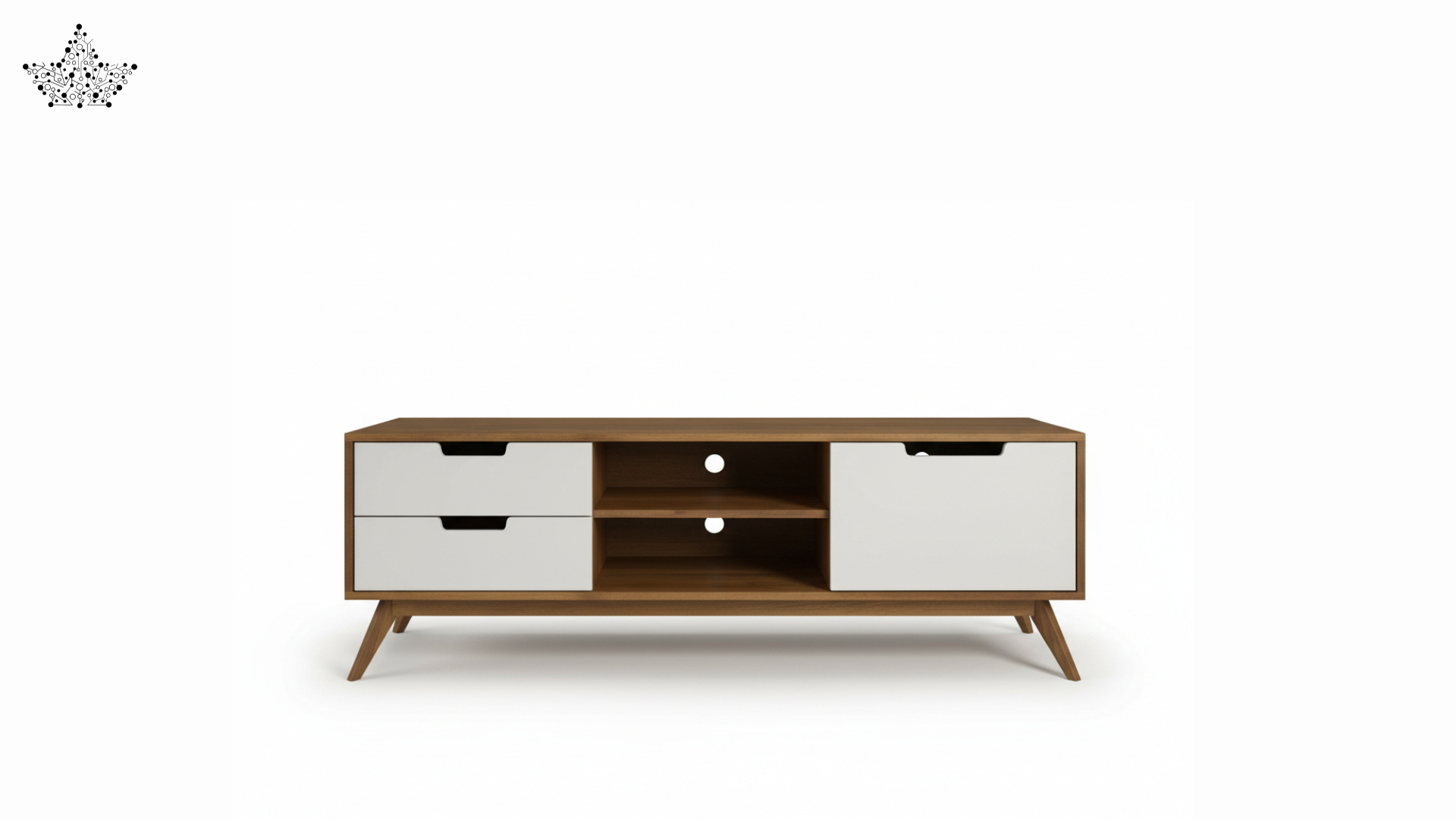 Scandinavian TV Unit 88 (5 ft.)