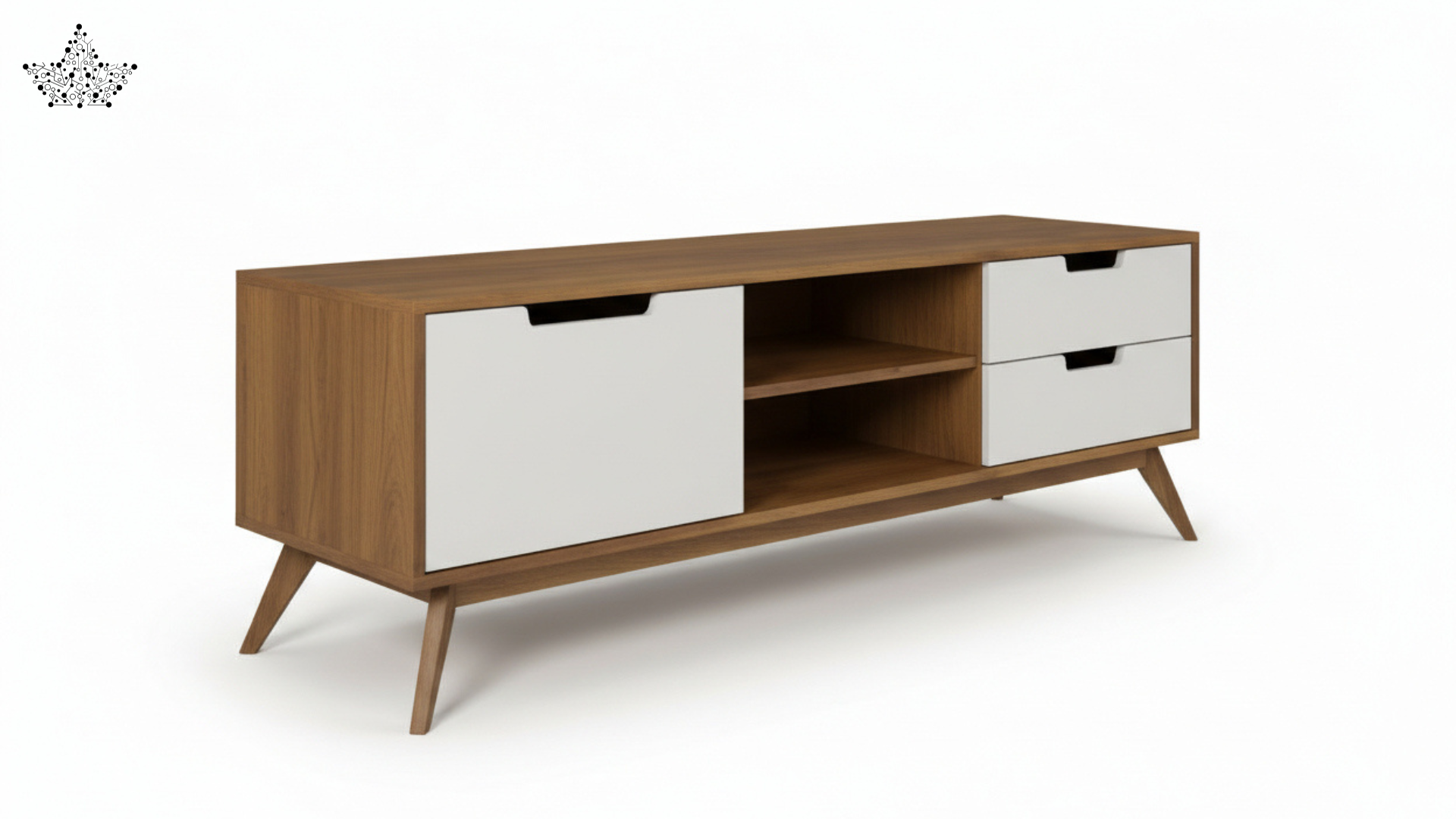Scandinavian TV Unit 88 (5 ft.)