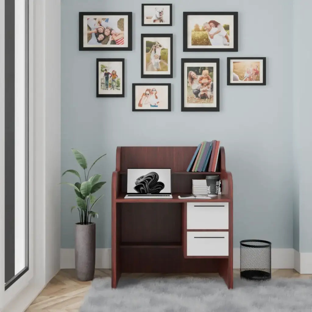 Walnut Study Table | Ardas Interior