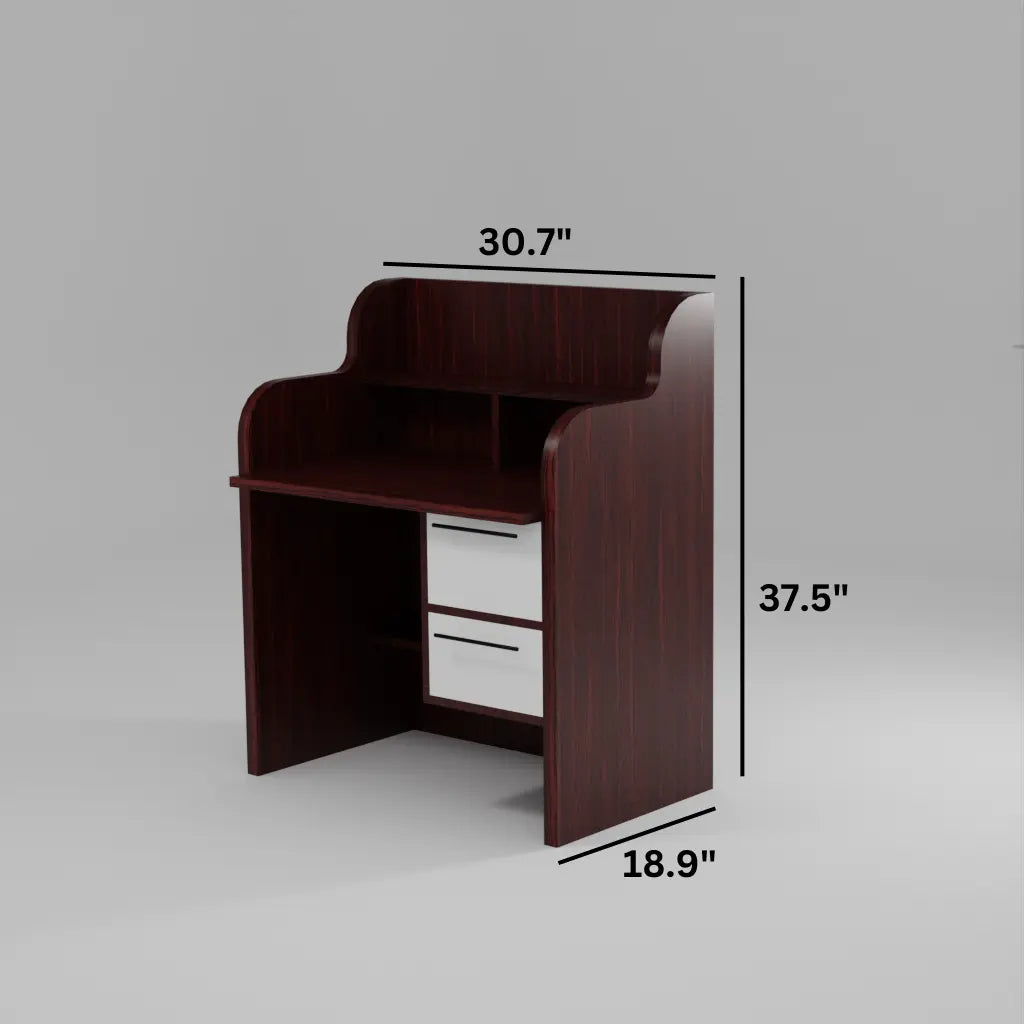 Walnut Study Table | Ardas Interior