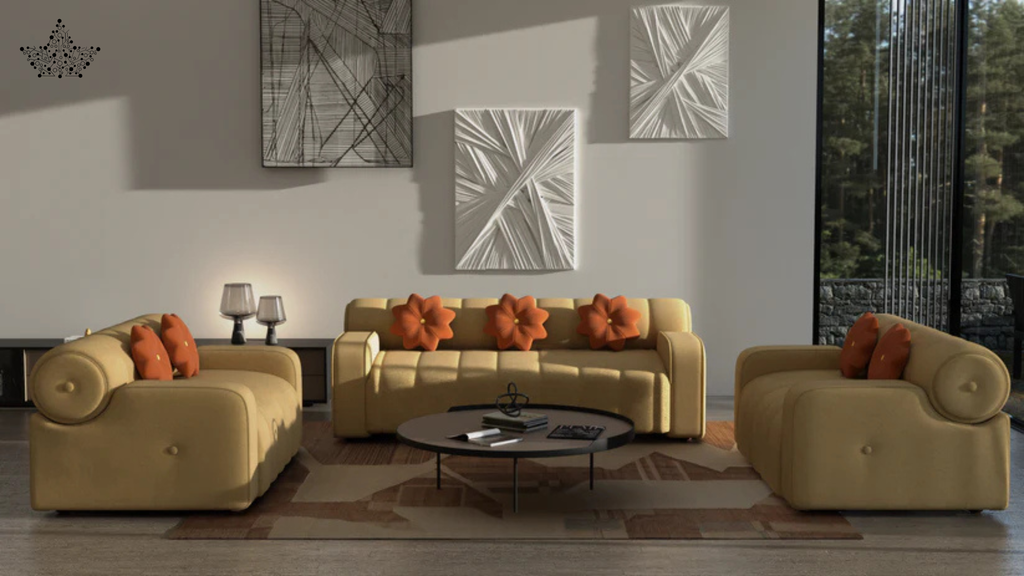 Zudiac Cream Sofa