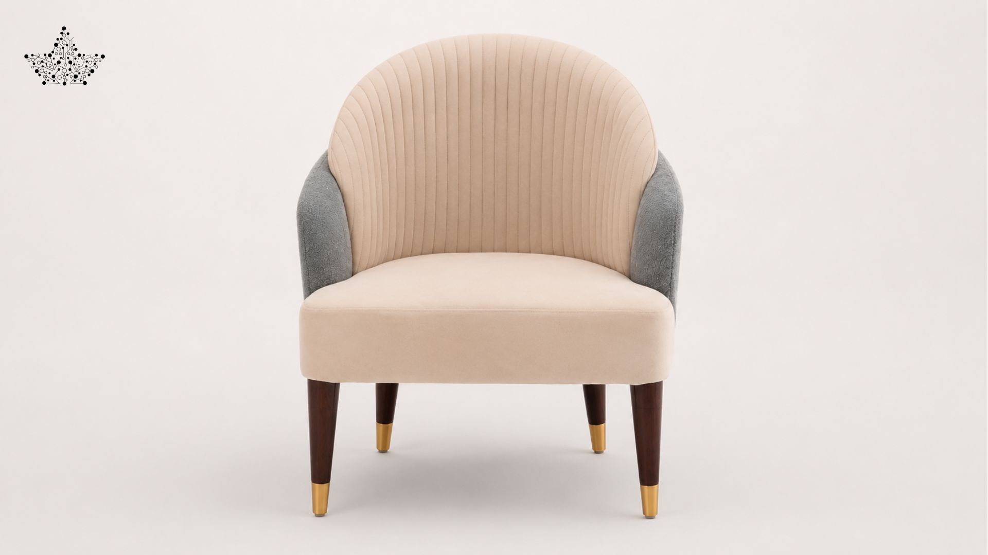 Plisse Barrel Chair