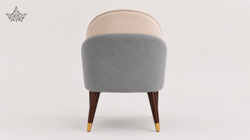 Plisse Barrel Chair