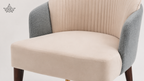 Plisse Barrel Chair