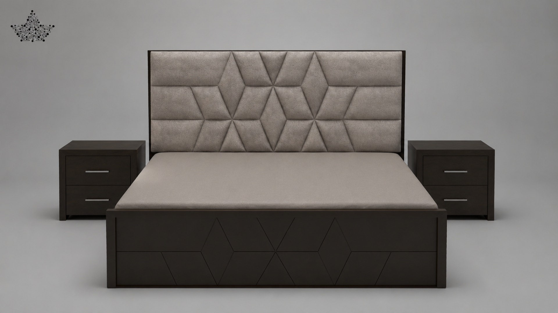 Diamond cut bed | Ardas Interior