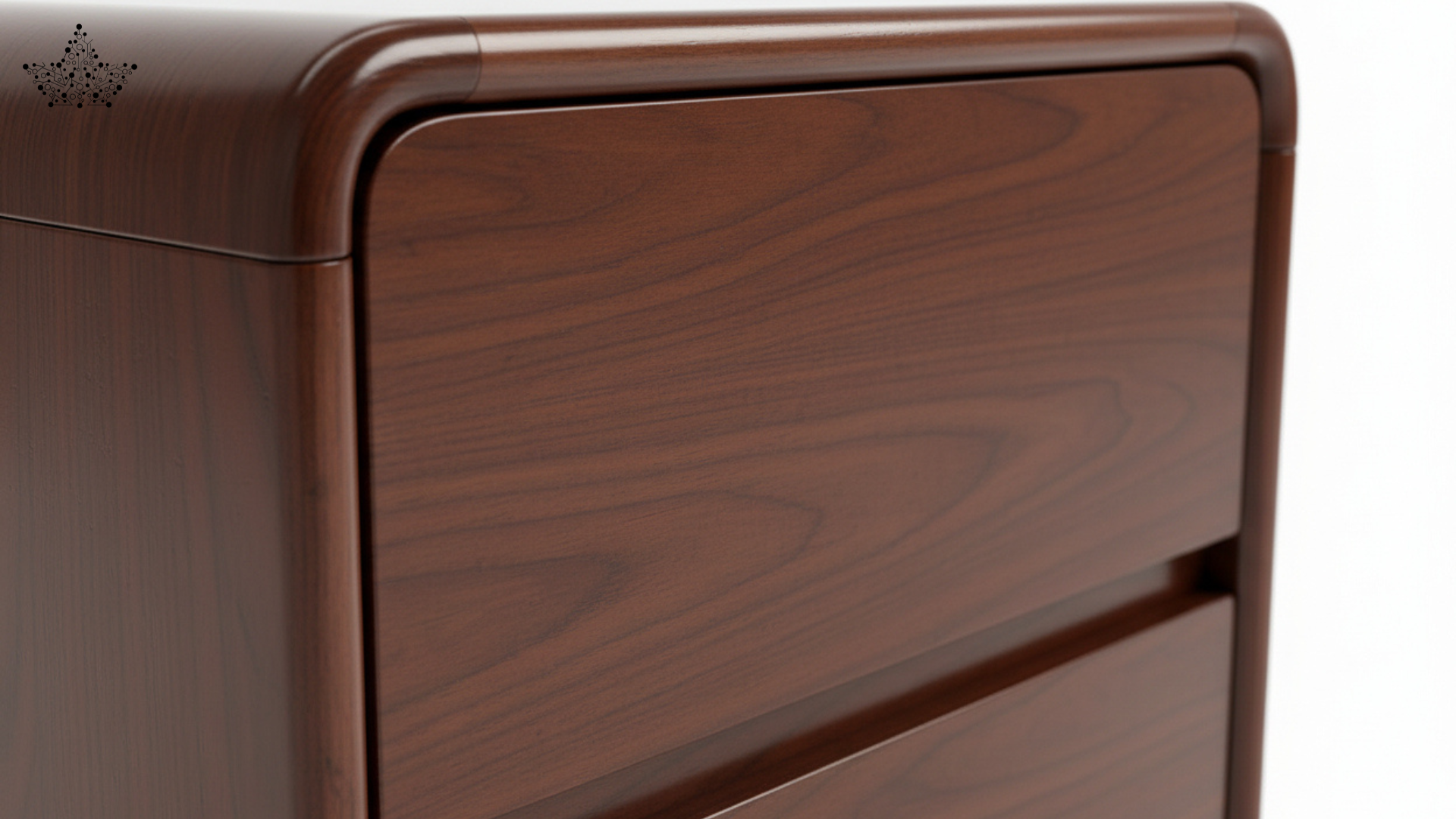 Milano Comfort Bedside Table with 2 Drawers