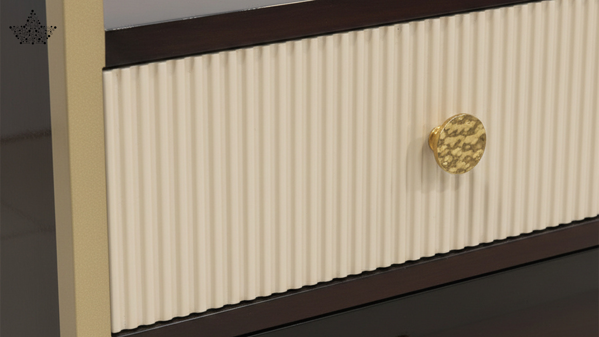 The Marquise Upholstered Bedside Table