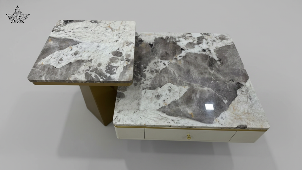 Twin Aura Center Table | Ardas Interior