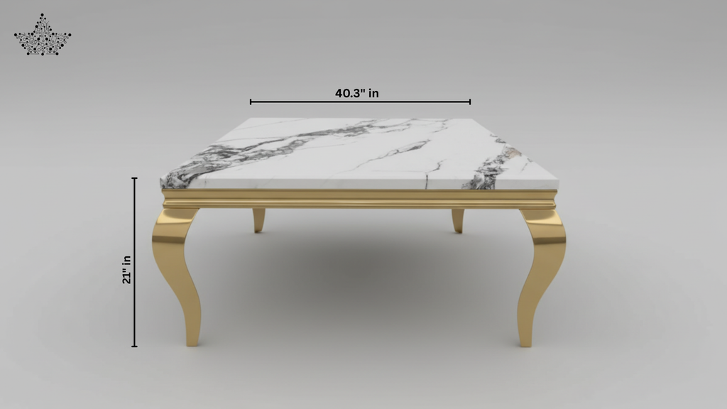 Golden Monarch Center Table | Ardas Interior