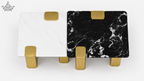 Duality Marble Center Table Set