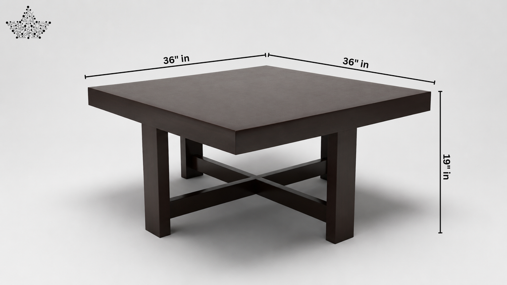 Wooden Square Center Table