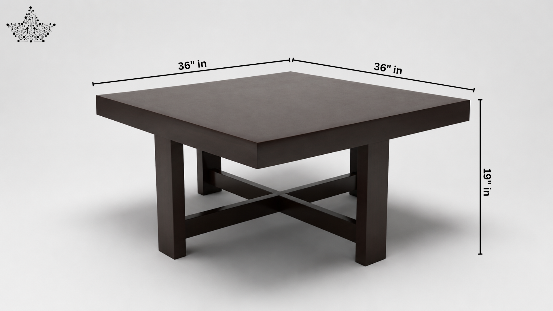 Wooden Square Center Table