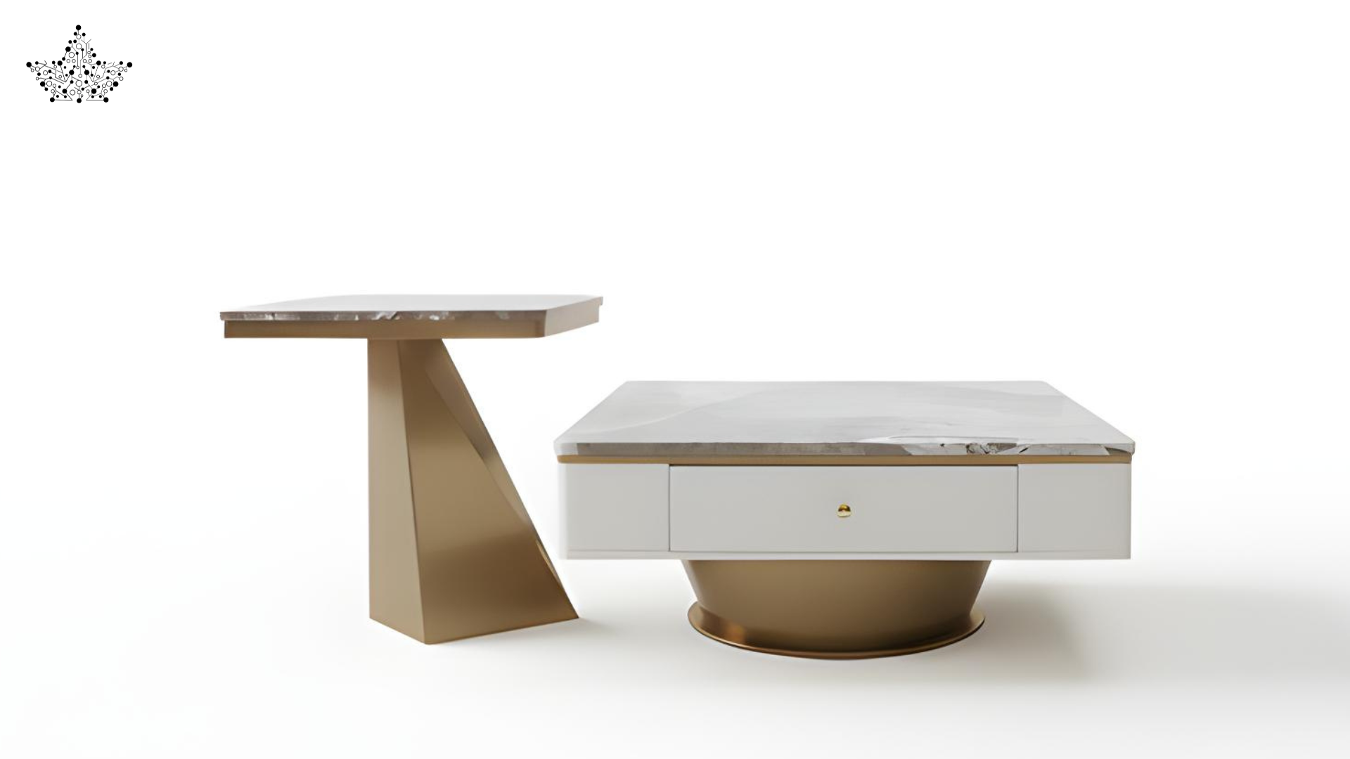 Twin Aura Center Table | Ardas Interior