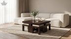 Wooden Square Center Table