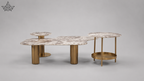 Trio Marble Center Table