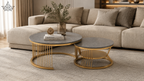 Gilded Cage Center Table Set