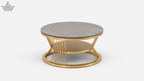Gilded Cage Center Table Set