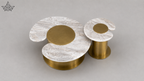 Aurelius Marble Center Table
