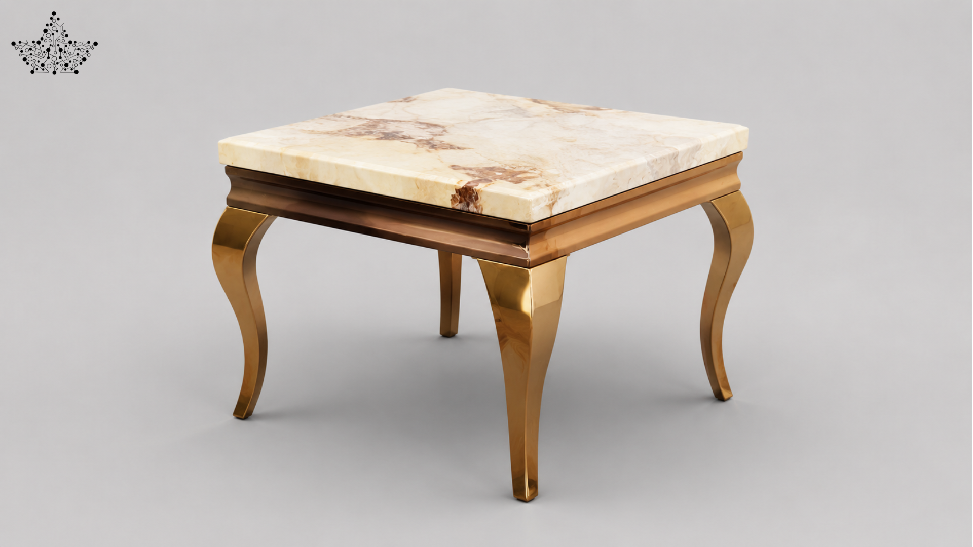 Talon Gold Side Table