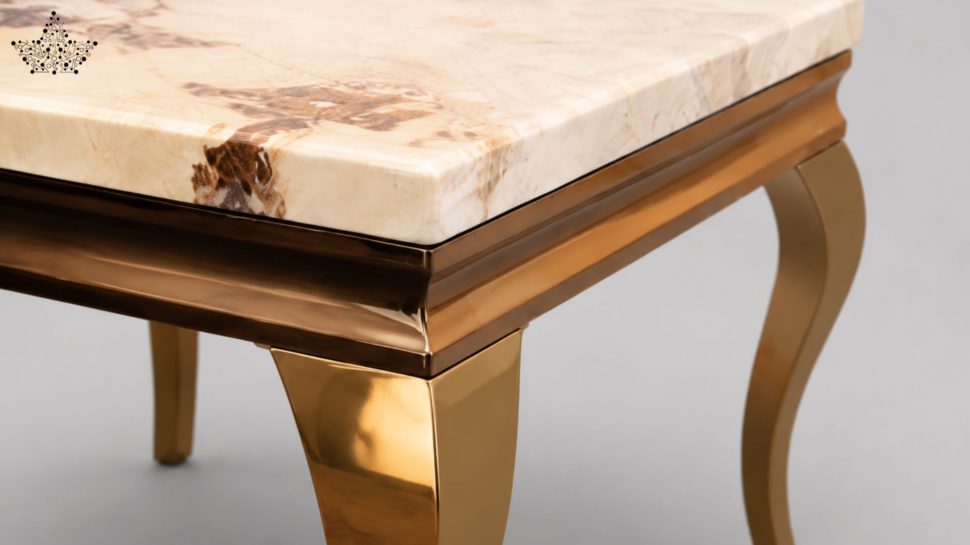 Talon Gold Side Table