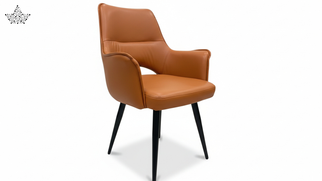 Cognac Tan Embrace Chair