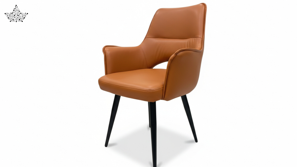Cognac Tan Embrace Chair