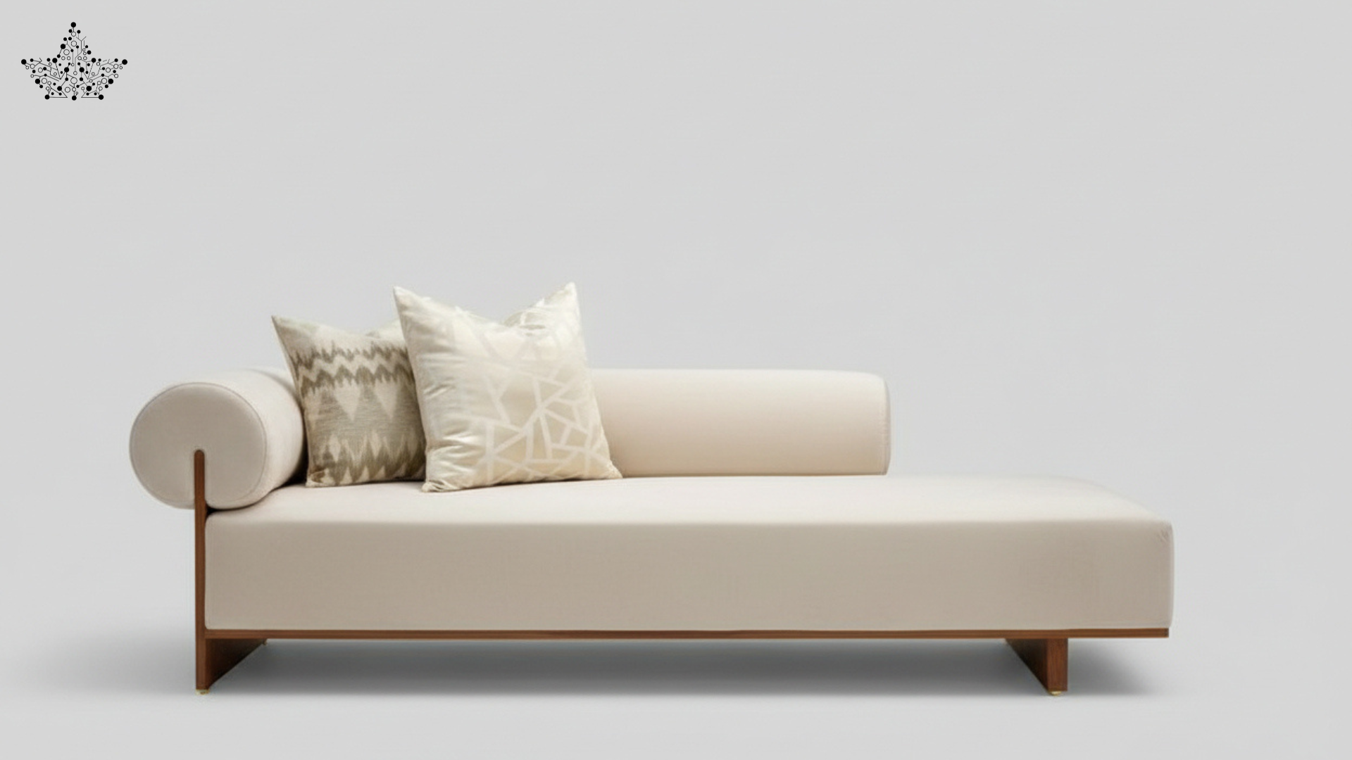 Ivory Chaise Couch