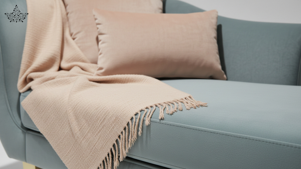 Sage Blue Couch