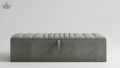 Channel Tufted Storage Couch