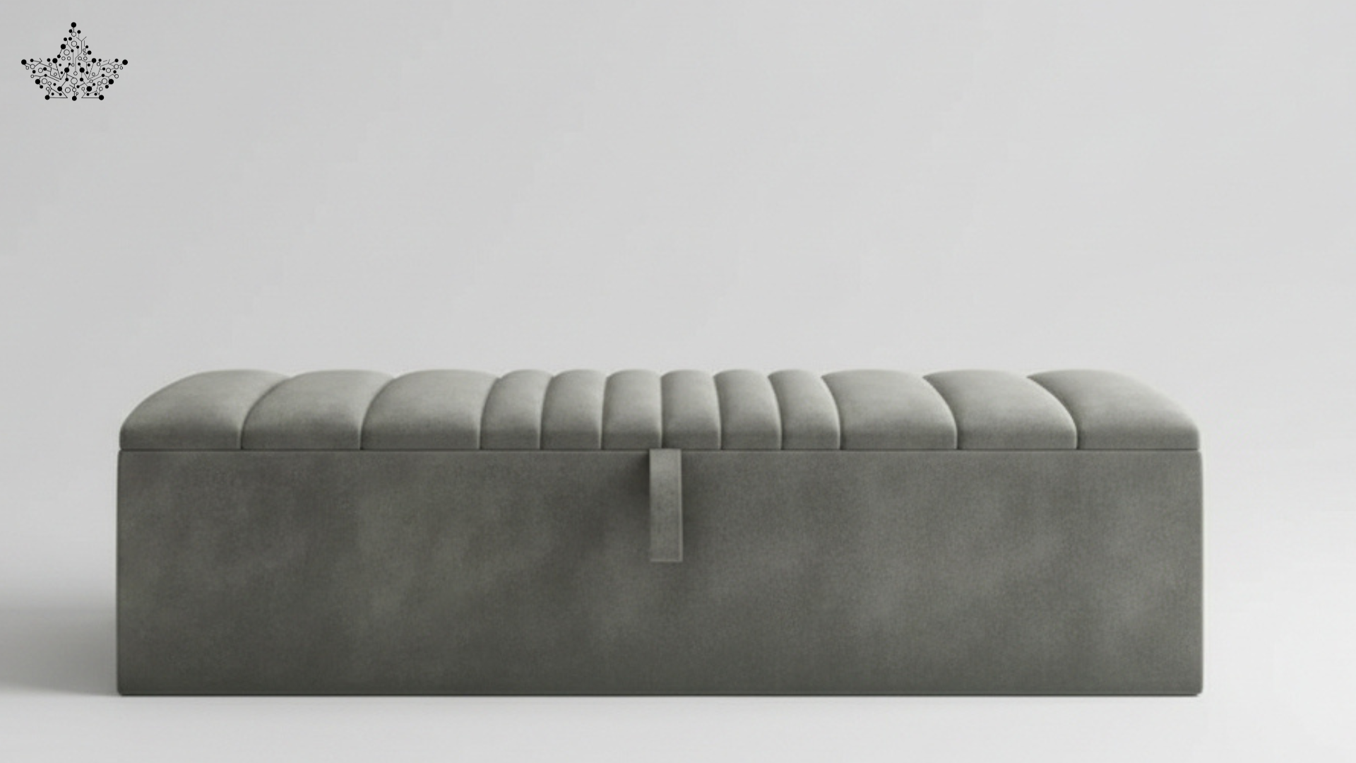 Channel Tufted Storage Couch