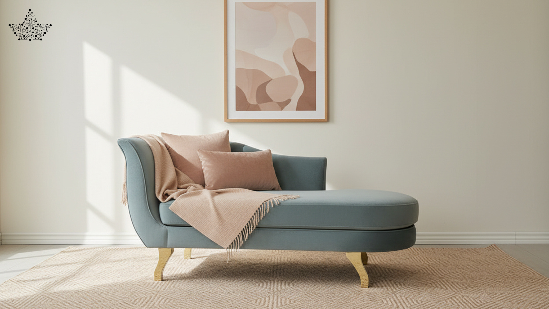 Sage Blue Couch