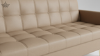 Grid Tufted Couch