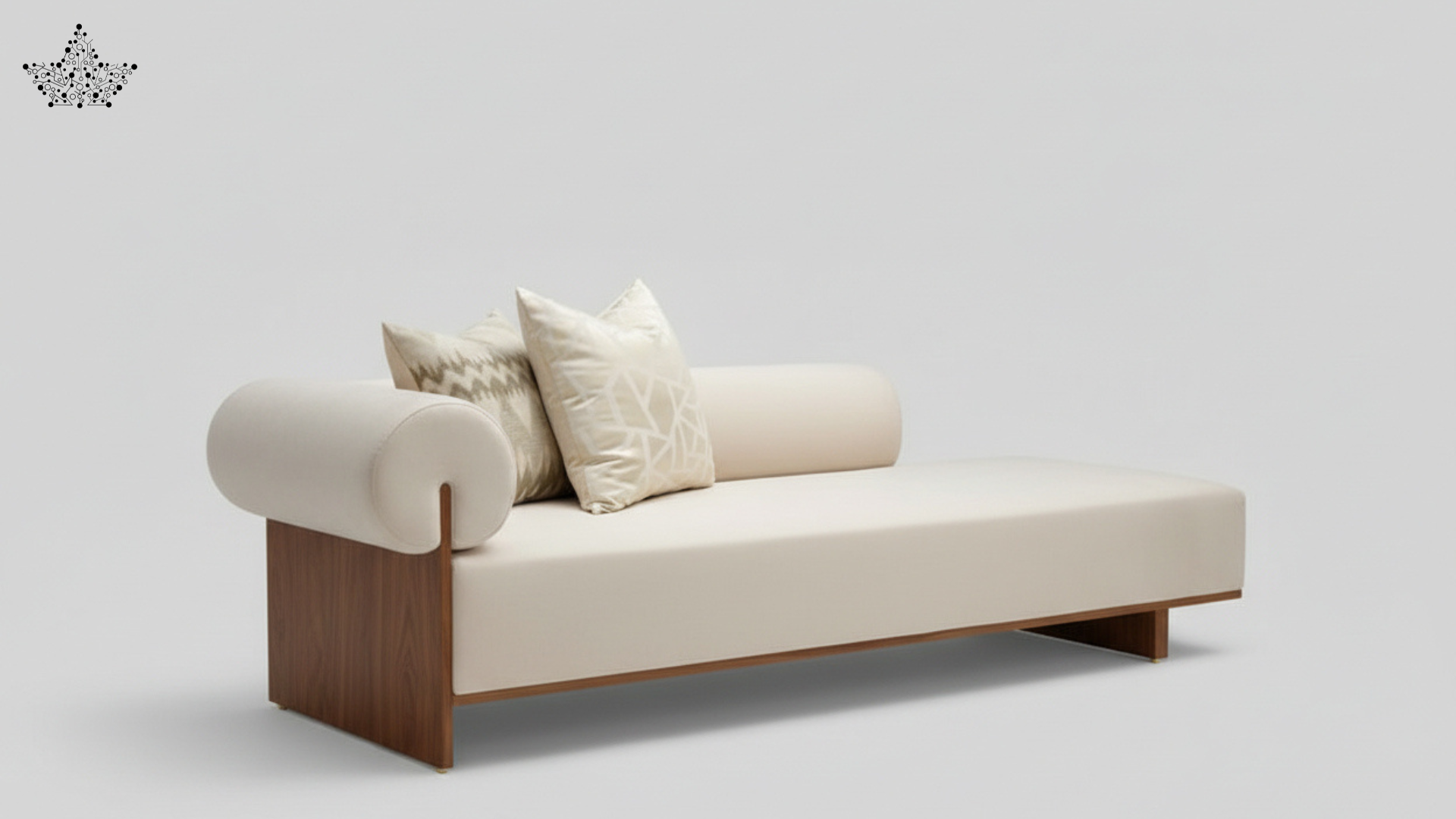 Ivory Chaise Couch