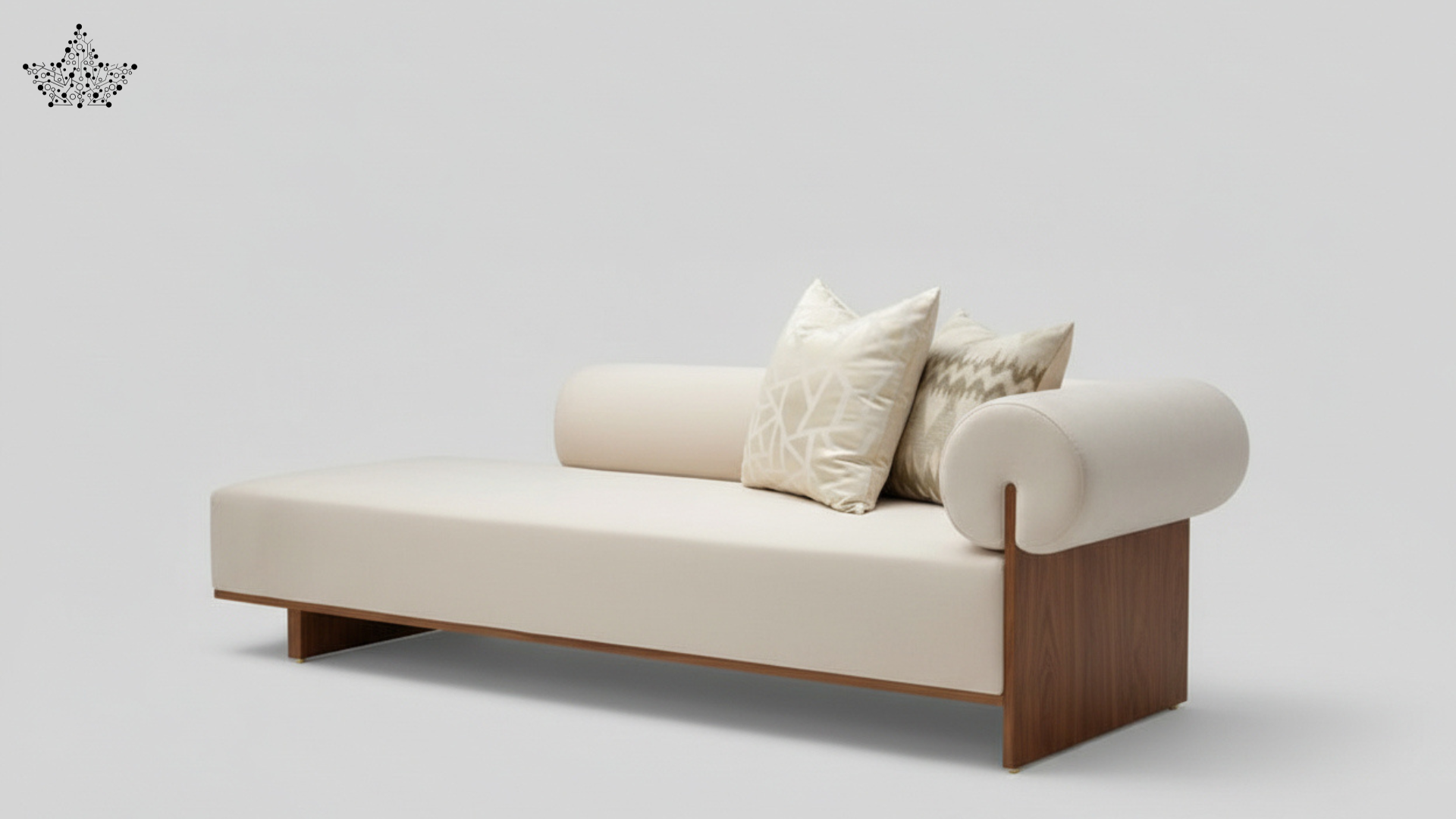 Ivory Chaise Couch