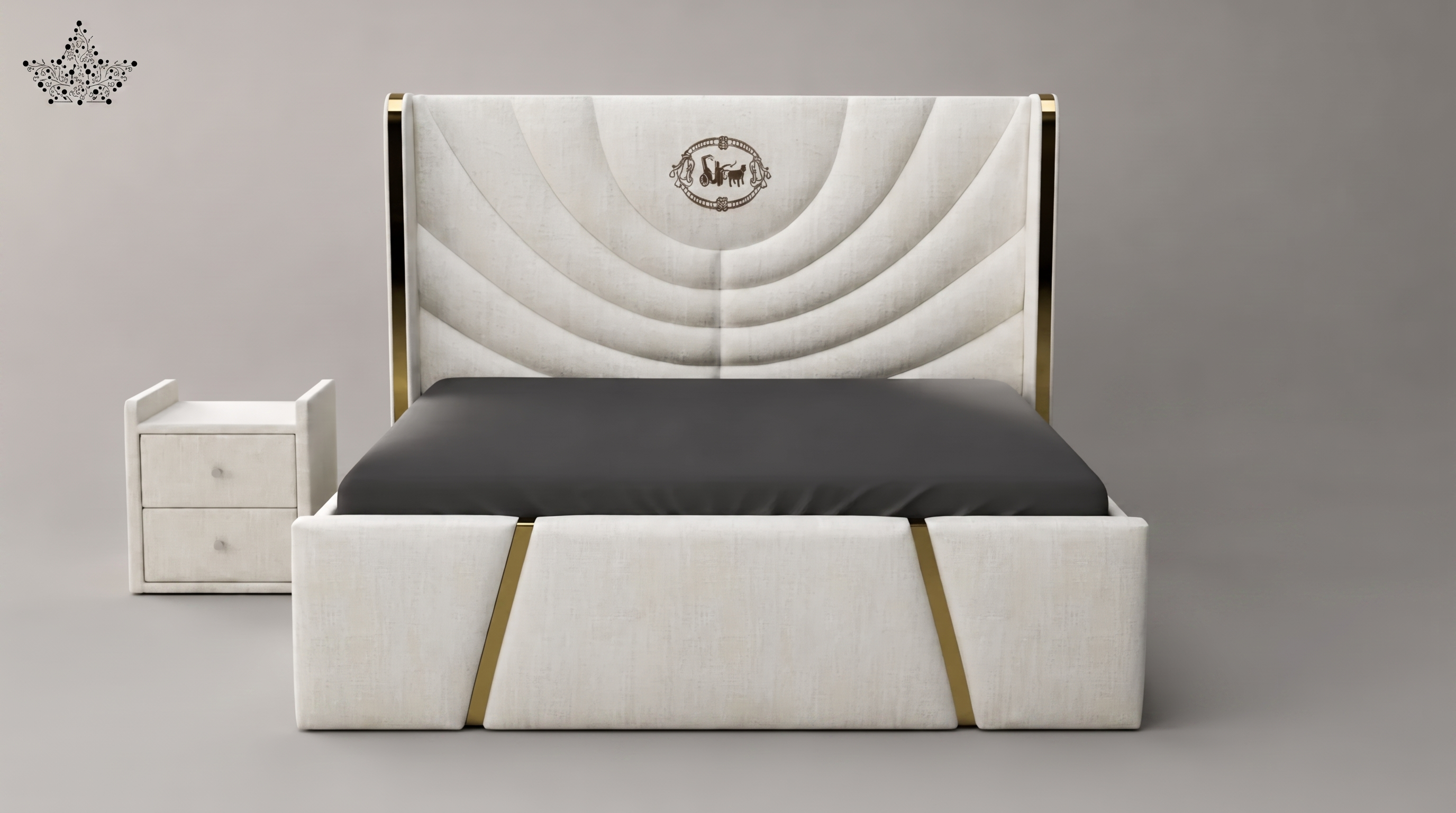 Polo Luxury Uphostered Bed | Ardas Interior