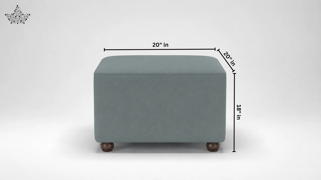 Cozy Curve Pouffe