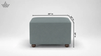 Cozy Curve Pouffe